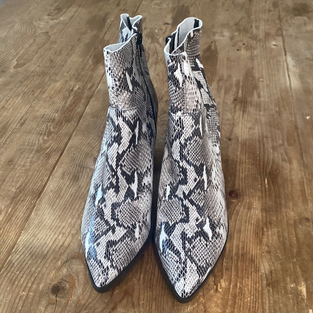 Tony Bianco Brazen Bootie in Natural Snake